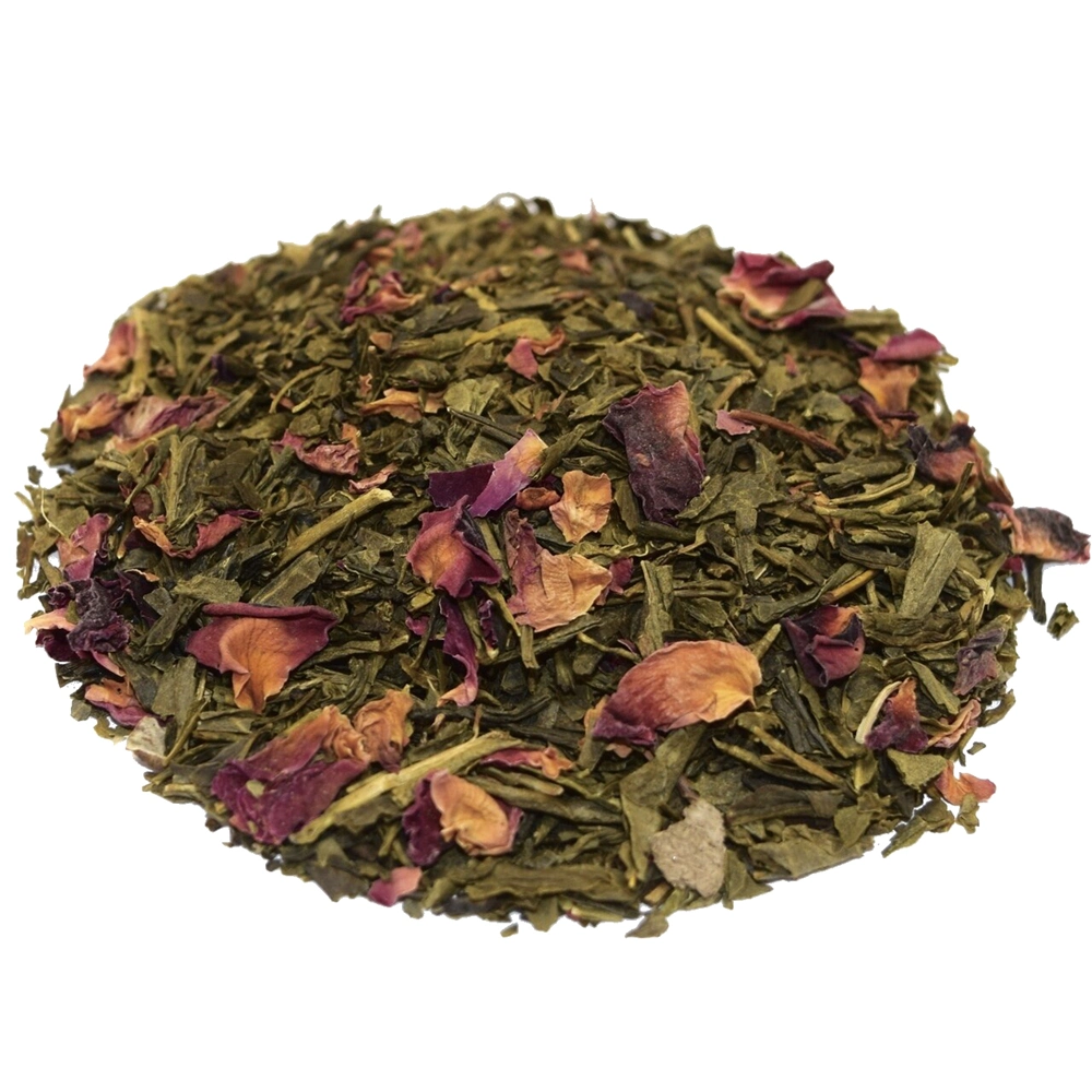 Rose Flower Chinese Organic Green Tea Detox Slimming