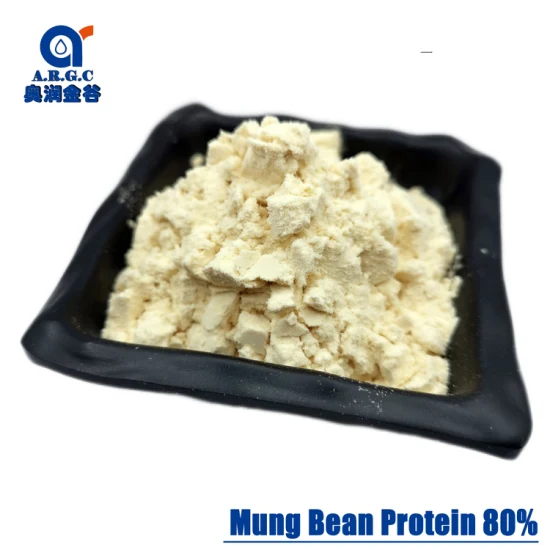 Professional Production Mung Bean Protein Isolate Organic Healthy Plant Protein Powder